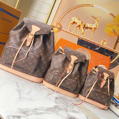 Replica LV Montsouris GM/PM/BB Bag M51135