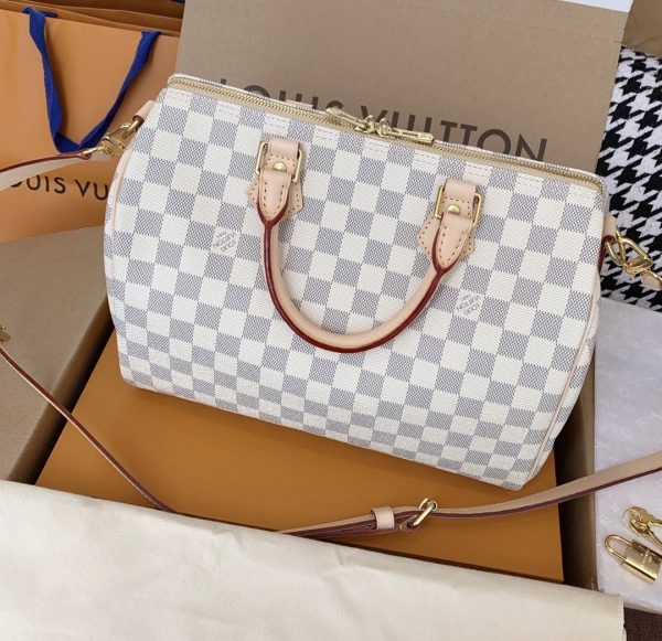 Replica Louis Vuitton Speedy Bandouliere 25/30/35 Handbag - Image 12