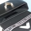 Best Replicas Bags - Louis Vuitton Twist MM Replica in Black, White & Pink Shop For Best Louis Vuitton LV Replica Bags With Cheap Price