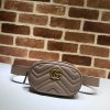 Best Replicas Bags - Replica Gucci Marmont Leather Belt Bag 476434 Shop For Best Louis Vuitton LV Replica Bags With Cheap Price