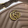 Best Replicas Bags - Replica Gucci Marmont Leather Belt Bag 476434 Shop For Best Louis Vuitton LV Replica Bags With Cheap Price