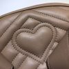 Best Replicas Bags - Replica Gucci Marmont Leather Belt Bag 476434 Shop For Best Louis Vuitton LV Replica Bags With Cheap Price