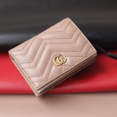 Replica Gucci Marmont Card Case Wallet 466492 - Stylish & Compact