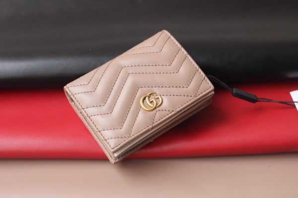 Replica Gucci Marmont Card Case Wallet 466492 - Stylish & Compact