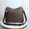 Best Replicas Bags - Replica Louis Vuitton Aaa-Odeon Mm Black/Natural M45352 Shop For Best Louis Vuitton LV Replica Bags With Cheap Price