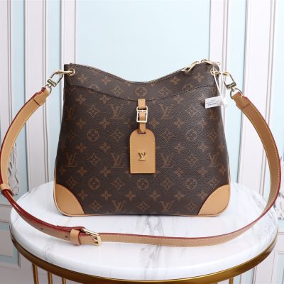Louis Vuitton AAA Replica Odeon PM M45354 Black/Natural Bag