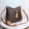 Best Replicas Bags - Replica Louis Vuitton Aaa-Odeon Mm Black/Natural M45352 Shop For Best Louis Vuitton LV Replica Bags With Cheap Price