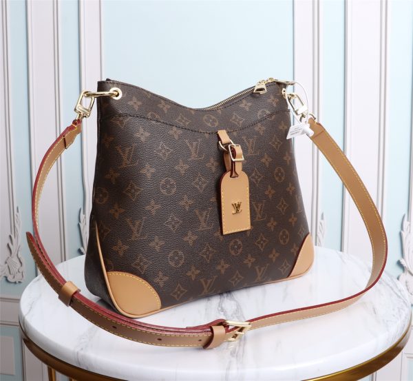 Replica Louis Vuitton Aaa-Odeon Mm Black/Natural M45352 - Image 11