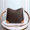 Best Replicas Bags - Replica Louis Vuitton Aaa-Odeon Mm Black/Natural M45352 Shop For Best Louis Vuitton LV Replica Bags With Cheap Price