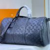 Best Replicas Bags - Replica LV Keepall Bandouliere 50 M44810 Travel Bag Shop For Best Louis Vuitton LV Replica Bags With Cheap Price