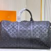 Best Replicas Bags - Replica LV Keepall Bandouliere 50 M44810 Travel Bag Shop For Best Louis Vuitton LV Replica Bags With Cheap Price