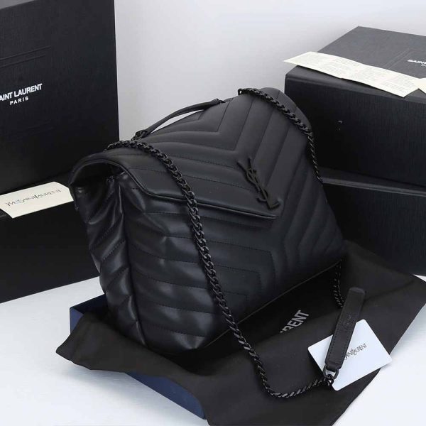 YSL Loulou Medium Matelasse Leather Replica Bag Y 1805 - Image 15