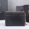 Best Replicas Bags - Replica YSL Sunset Croc Embossed Leather Bag 1737 Shop For Best Louis Vuitton LV Replica Bags With Cheap Price