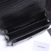 Best Replicas Bags - Replica YSL Sunset Croc Embossed Leather Bag 1737 Shop For Best Louis Vuitton LV Replica Bags With Cheap Price