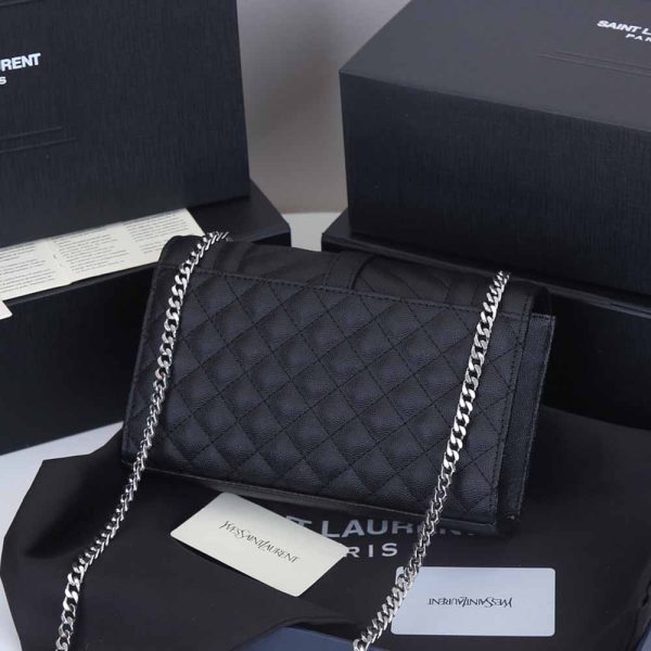 Replica YSL Envelope Small Embossed Leather Bag 1754 - Image 18