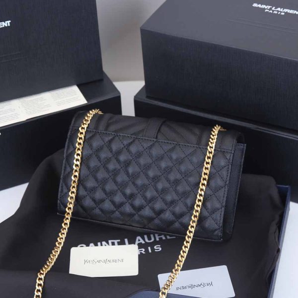 Replica YSL Envelope Small Embossed Leather Bag 1754 - Image 3