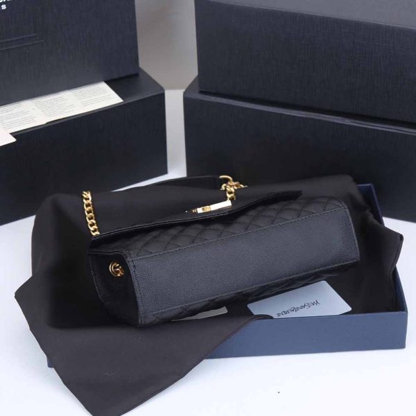 Replica YSL Envelope Small Embossed Leather Bag 1754 - Image 9