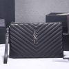 Best Replicas Bags - Replica YSL Monogram Tablet Pouch in Matelassé Leather Shop For Best Louis Vuitton LV Replica Bags With Cheap Price