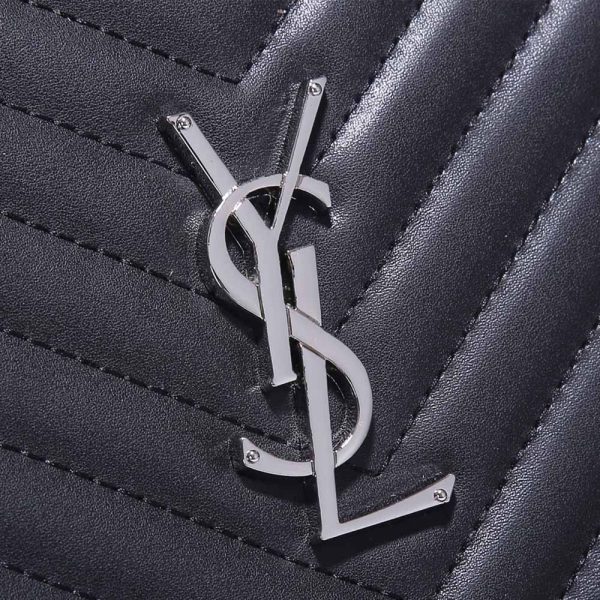 Replica YSL Monogram Tablet Pouch in Matelassé Leather - Image 15