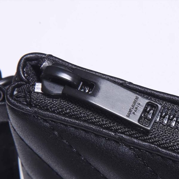 Replica YSL Monogram Tablet Pouch in Matelassé Leather - Image 17