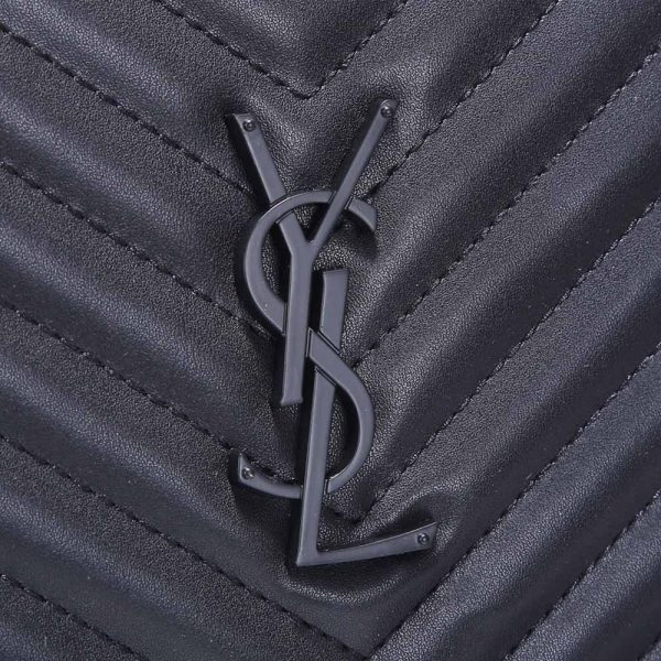 Replica YSL Monogram Tablet Pouch in Matelassé Leather - Image 18