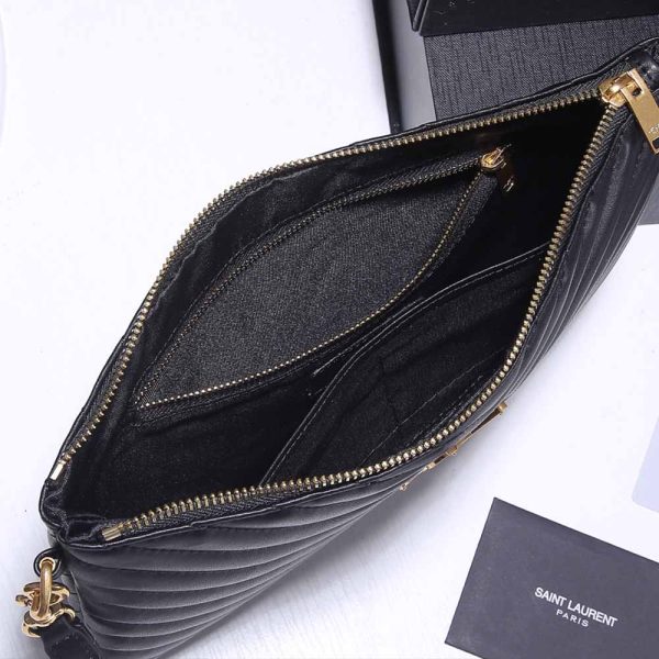 Replica YSL Monogram Tablet Pouch in Matelassé Leather - Image 6
