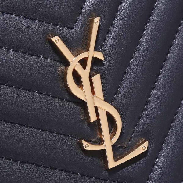 Replica YSL Monogram Tablet Pouch in Matelassé Leather - Image 7