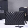 Best Replicas Bags - Replica YSL Monogram Tablet Pouch in Matelassé Leather Shop For Best Louis Vuitton LV Replica Bags With Cheap Price