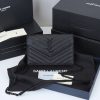 Best Replicas Bags - YSL Envelope Chain Wallet - Grain De Poudre Leather 1888 Replica Shop For Best Louis Vuitton LV Replica Bags With Cheap Price