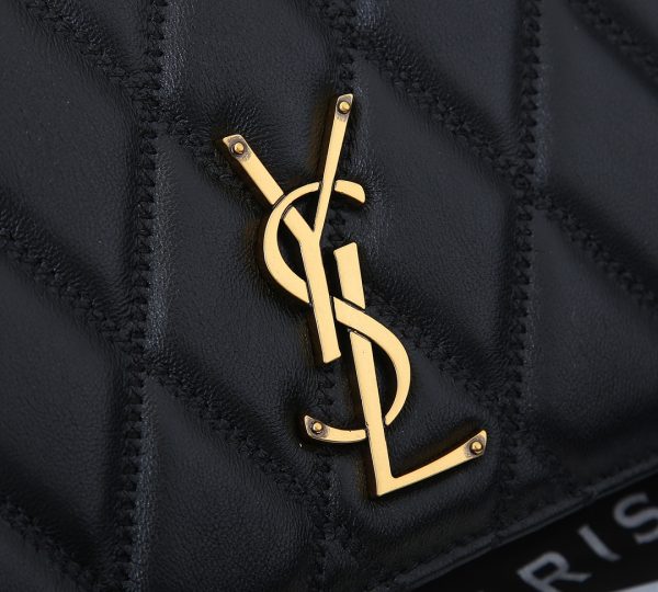 YSL Becky Chain Wallet - Quilted Lambskin Replica 1944 - Image 4