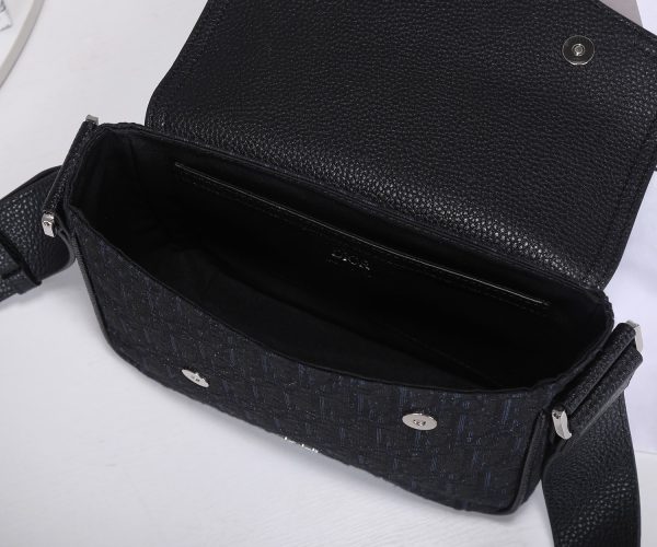 Dior Replica Oblique Mini Saddle Messenger Bag – AAA Quality - Image 6