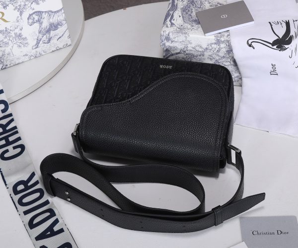Dior Replica Oblique Mini Saddle Messenger Bag – AAA Quality - Image 8