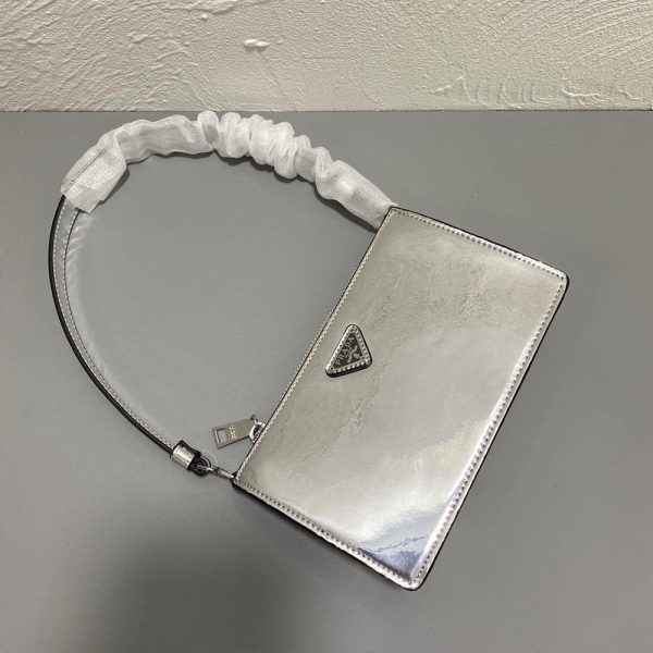 Replica Prada Brushed Leather Mini Bag 1Bc155 - Stylish & Compact - Image 4