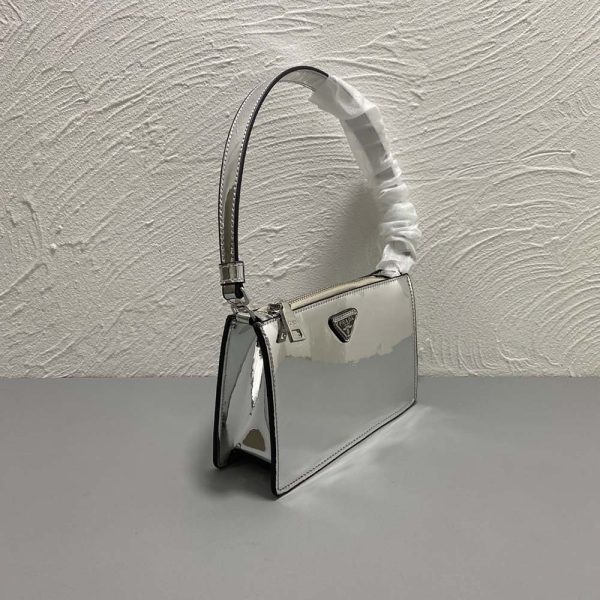 Replica Prada Brushed Leather Mini Bag 1Bc155 - Stylish & Compact - Image 10