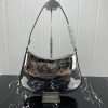 Best Replicas Bags - Prada Cleo Leather Shoulder Bag - Black & Silver Shop For Best Louis Vuitton LV Replica Bags With Cheap Price