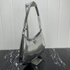 Best Replicas Bags - Prada Cleo Leather Shoulder Bag - Black & Silver Shop For Best Louis Vuitton LV Replica Bags With Cheap Price