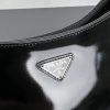 Best Replicas Bags - Prada Cleo Leather Shoulder Bag - Black & Silver Shop For Best Louis Vuitton LV Replica Bags With Cheap Price