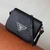 Best Replicas Bags - Prada Saffiano Leather Replica Shoulder Bag Shop For Best Louis Vuitton LV Replica Bags With Cheap Price