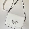 Best Replicas Bags - Prada Saffiano Leather Replica Shoulder Bag Shop For Best Louis Vuitton LV Replica Bags With Cheap Price