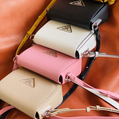 Prada Saffiano Leather Replica Shoulder Bag