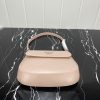 Best Replicas Bags - Replica Prada Cleo Leather Shoulder Bag in Pink/White Shop For Best Louis Vuitton LV Replica Bags With Cheap Price