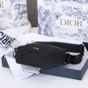 Best Replicas Bags - Replica Dior Messenger Pouch in Black & Beige Shop For Best Louis Vuitton LV Replica Bags With Cheap Price