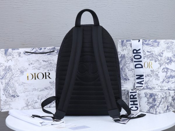 Replica Dior 42cm Rider Backpack | Beige & Blue Design - Image 8
