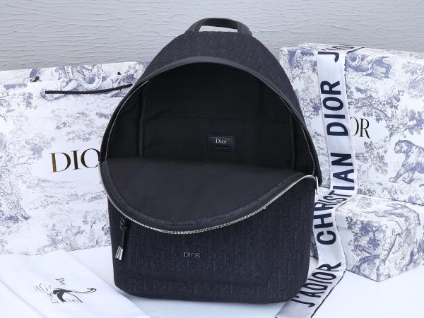 Replica Dior 42cm Rider Backpack | Beige & Blue Design - Image 10