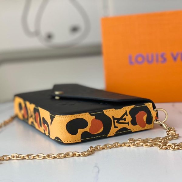 Replica LV Leopard Felicie Pochette M64065 Bag - Image 3