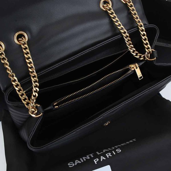 YSL Loulou Medium Matelasse Leather Replica Bag Y 1805 - Image 4