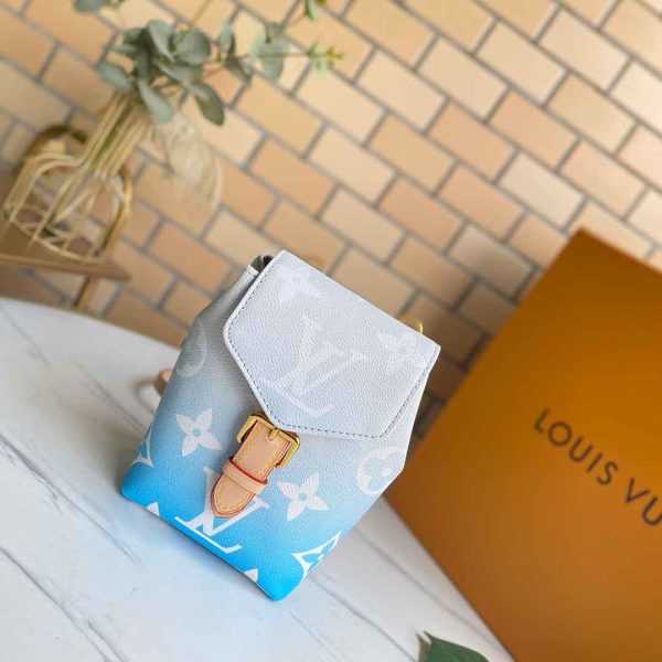 Replica LV Tiny Backpack in Pink & Blue | M45764 Style - Image 10