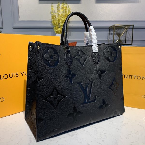 Replica Louis Vuitton Onthego GM M44925 Black 41cm Tote - Image 6