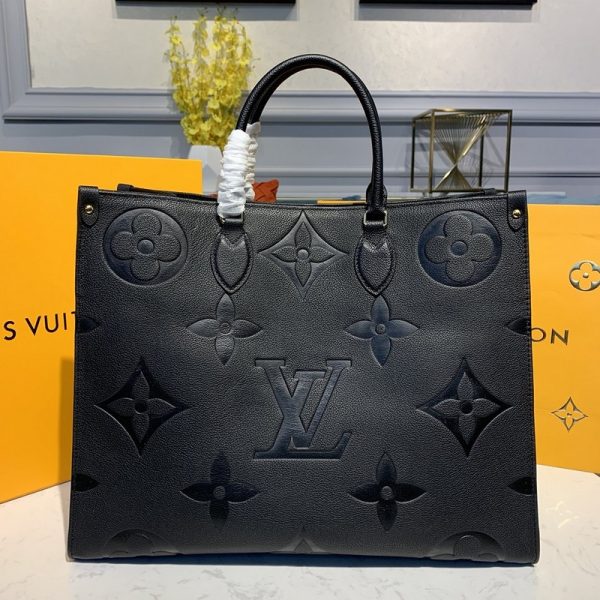 Replica Louis Vuitton Onthego GM M44925 Black 41cm Tote - Image 7