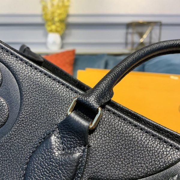 Replica Louis Vuitton Onthego GM M44925 Black 41cm Tote - Image 3